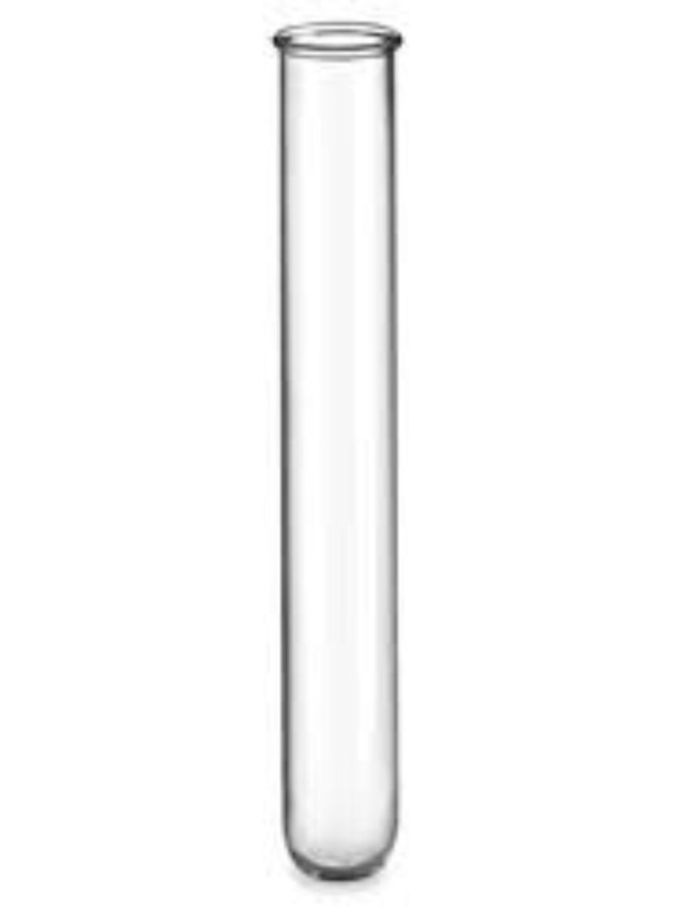 20 Glass Test Tubes - New Never Used - 7"